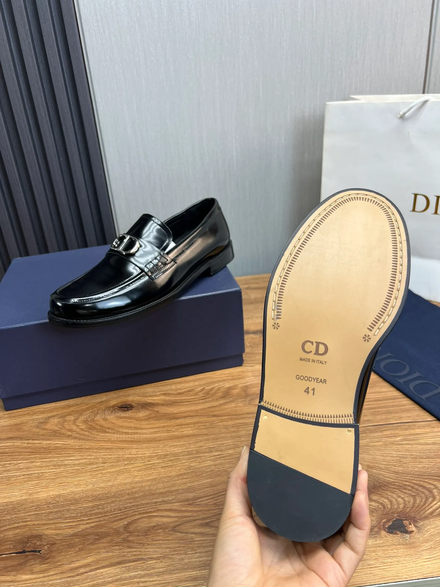 Men's men's shoes💰560💰 Dior men's business casual leather shoes👞all use imported original brand leather, just to create a more comfortable wearing experience, upper: original cowhide➕imported sheepskin lining, original non-slip and wear-resistant rubber outsole✔️36-45 (38.45 non-returnable)